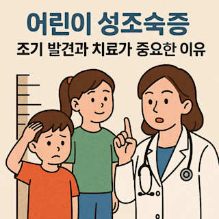 어린이 성조숙증 조기 발견과 치료 중요성 썸네일