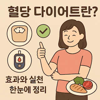 혈당 다이어트 효과와 실천 팁 썸네일 이미지