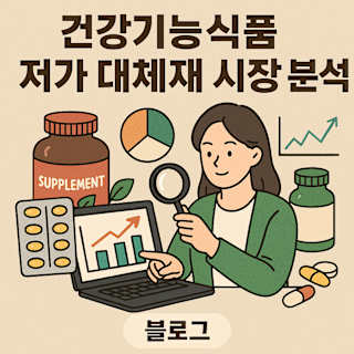 건강기능식품 듀프 시장 분석 썸네일 이미지