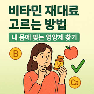 비타민 고르는 방법 썸네일 이미지