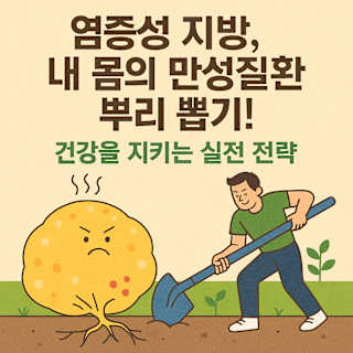 염증성 지방과 만성질환 뿌리 뽑기 건강 지키는 실전 전략 썸네일