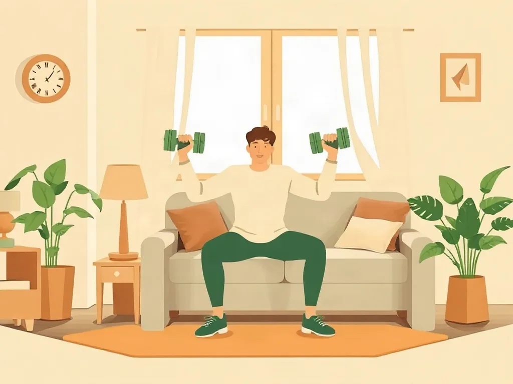 덤벨 스쿼트 홈트