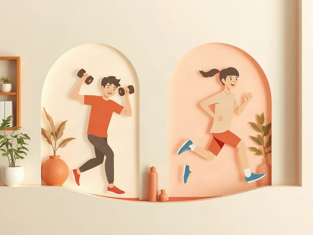유산소 근력 운동 순서 비교